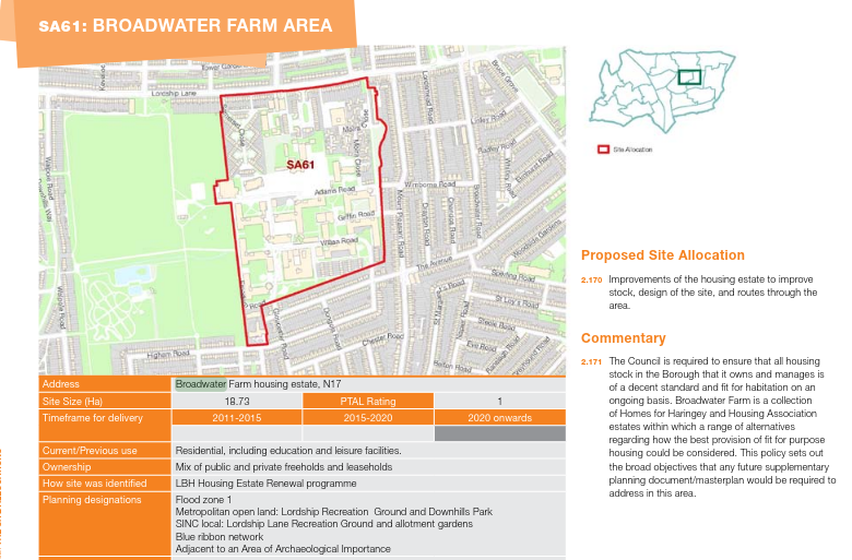 Broadwater farm estate image